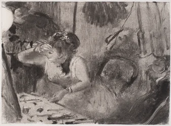 Intimitet, c. 1877-80 (monotype i sort)