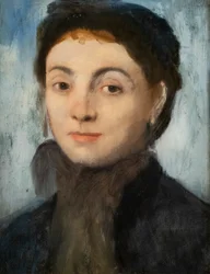 Josephine Gaujelin. 1867. Olie på lærred.