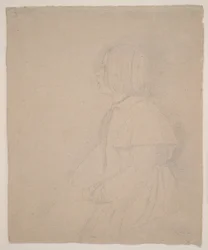 Portræt af Giulia Bellelli, 1858-9 (grafit)