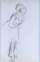 Profil af en danser,