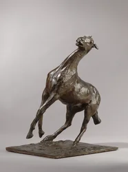 Opdrætshest, modelleret ca. 1870
