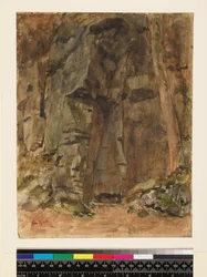 Klipper ved Bagnoles-De-L"Orne, før 1917