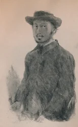 Selvportræt, ca. 1860