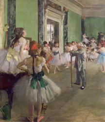 The Dancing Class, ca. 1873-76 (olie på lærred)