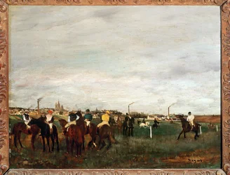 The races (olie på lærred)