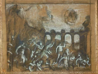 Fornuftens sejr over lasterne (pastel)