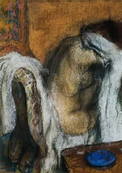 Kvinde vask; Femme a sa Toilette, c.1905-07