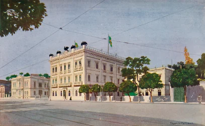Cattete Palace - Brasiliens præsidents officielle residens, 1914
