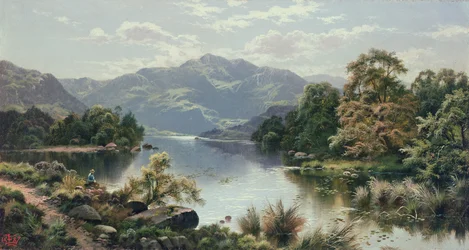 En søscene i det nordlige Wales