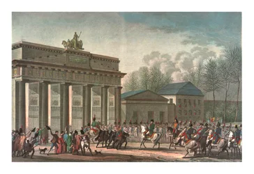 Franskmændenes indtog i Berlin, 27. oktober 1806, c1850