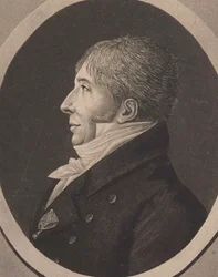 Portræt af komponisten Jean-François Le Sueur 1760-1837, 1818.