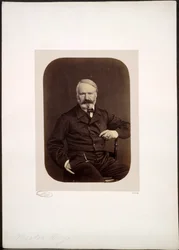 Portræt af Victor Hugo på Guernsey