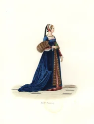 Dame ved Francis I