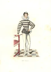 Portræt af Saint-Megrin, Frankrig