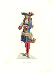 Kongelig officer, Frankrig