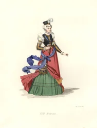 schweizisk dame