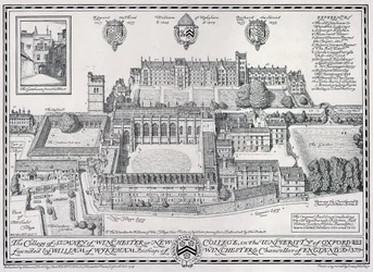 College of St Mary of Winchester eller New College, 1928