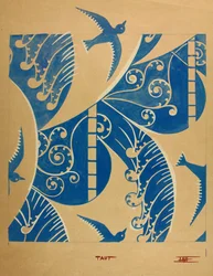 Taut, ca. 1930 (gouache på papir)