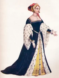 Anna Boleyn, eller Anne Bullen, dronning af England 1533, 1902