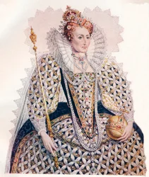 Elizabeth, dronning af England, nederlag for den spanske armada, 1588, 1902