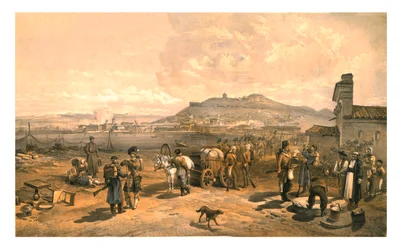 Kertch fra Norden, 1855.