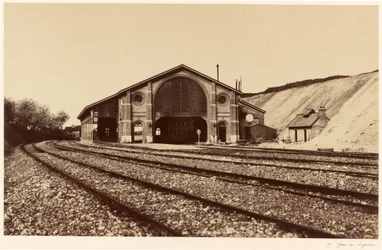 Longueau jernbanestation,1855 (foto)