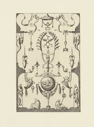 [Design efter et antikt maleri].
