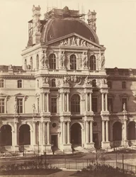 Udsigt over Louvre, 1855-1857.