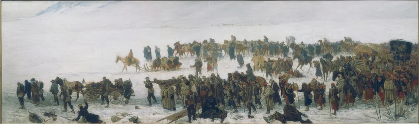 Toget med de sårede