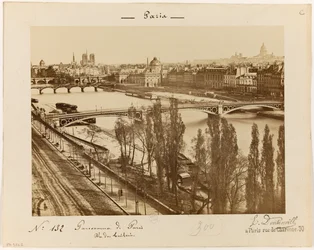 Udsigt over Tuilerierne, ca. 1895-1900 (foto)