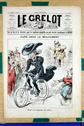 Omslag af "" Le Grelot "", nummer 1269, Satirique en Colours