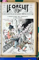 Cover af "" Le Grelot "", nummer 992, Satirique en B & B