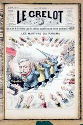 Cover af "" The Grelot "", Satirique en Colours