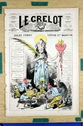 Omslag til "" The Grelot"", nummer 732, Satirical in Colors
