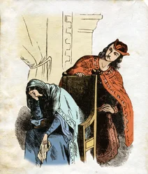 Illustration til Ivanhoe (radering)