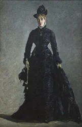 A Parisian Lady (olie på lærred)