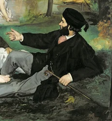 Frokost på græsset, 1863