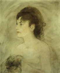 Ung Kvinde Decolletee, 1882