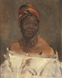 Den sorte kvinde, 1862-1863.