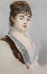 Marie Colombier, ca. 1880 (pastel på grundet lærred)