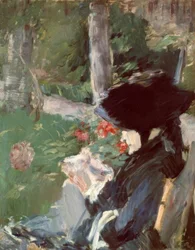 Mme Manet -mor i Bellevue -haven