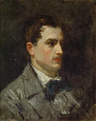 Portræt af Antonin Proust (olie på lærred)