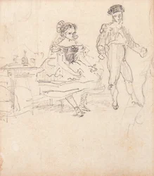 Spansk ægtepar, 1862
