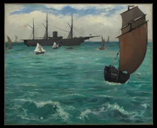 „Kearsarge“ ved Boulogne