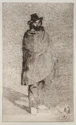 The Philosopher (ætsning og koldnål)
