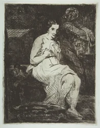 Toilettet, 1861-62.