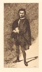 Den tragiske skuespiller Den tragiske skuespiller, 1866.