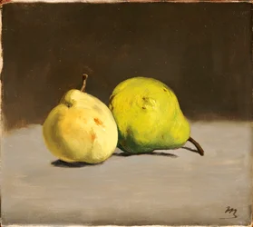 To pærer, 1864