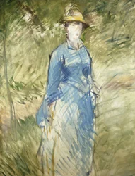 Ung kvinde i det grønne; Ung kvinde i det grønne, 1882