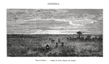 Los Llanos, Venezuela, 1800-tallet